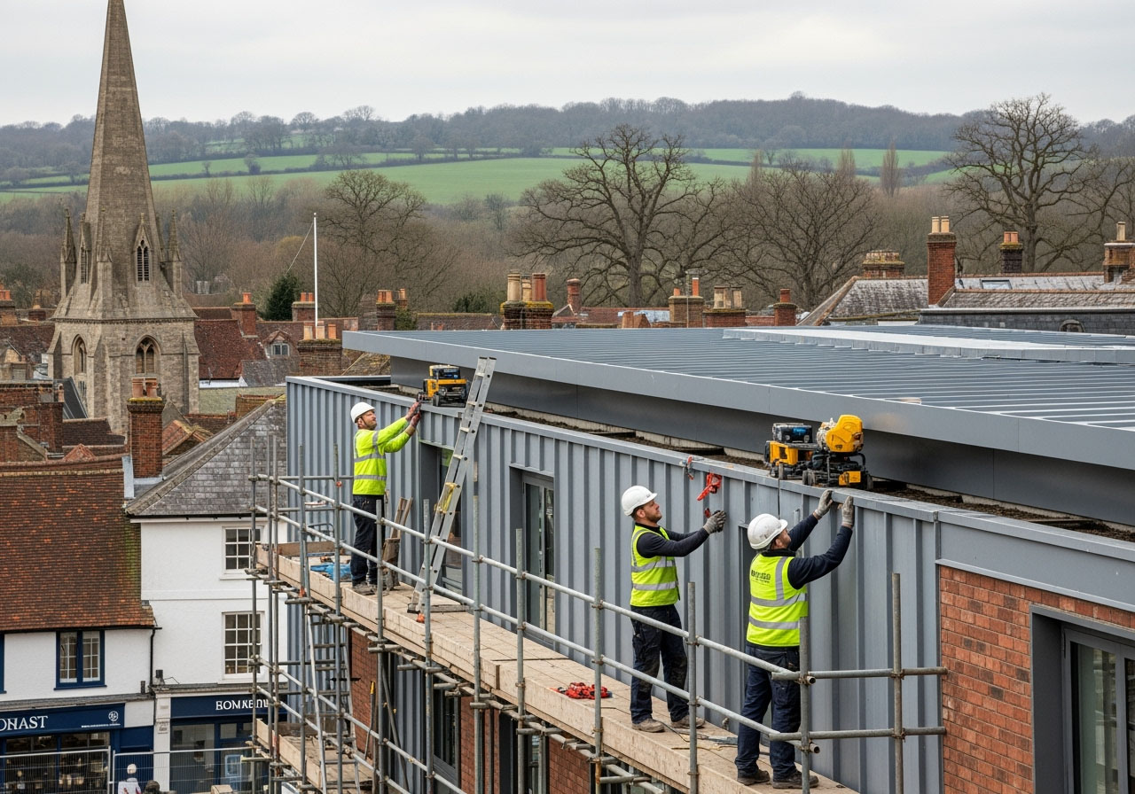 Cladding Contractors Horsham | West Sussex Experts | NextGen