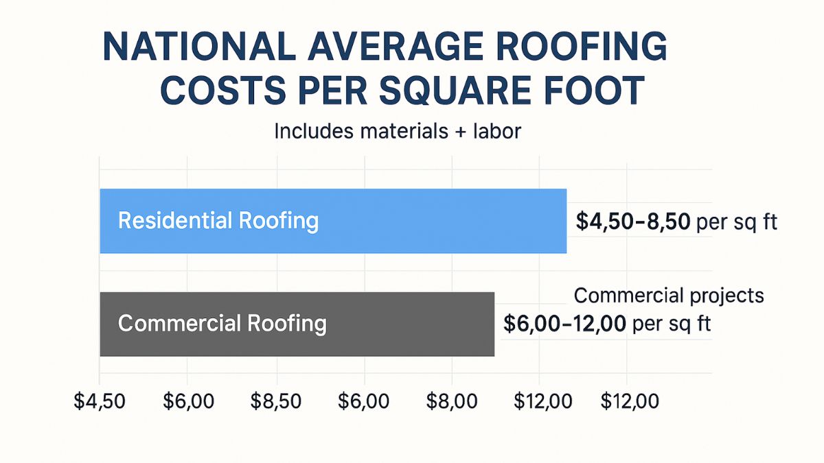 Roof Replacement Cost Per Sq Ft in 2025 | Price Guide